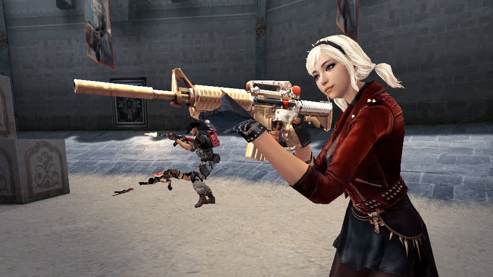 Screenshot of Crossfire game