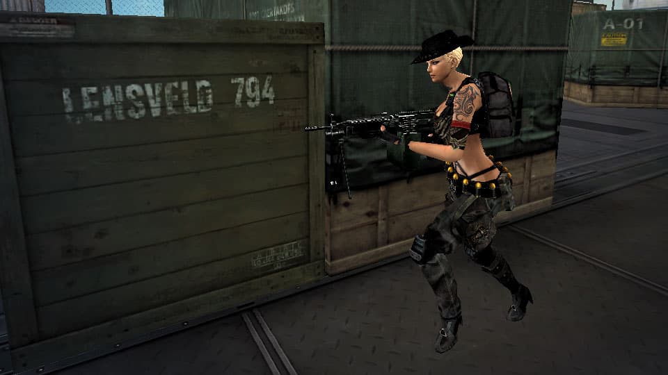 Screenshot of Crossfire game