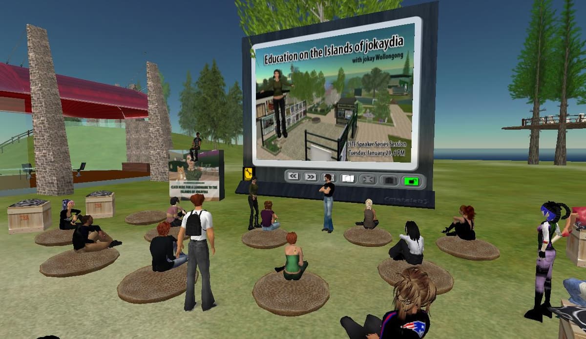 Screenshot of Second Life game