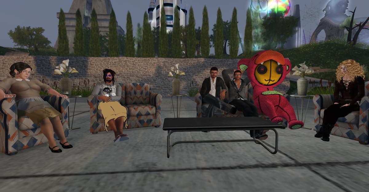 Screenshot of Second Life game