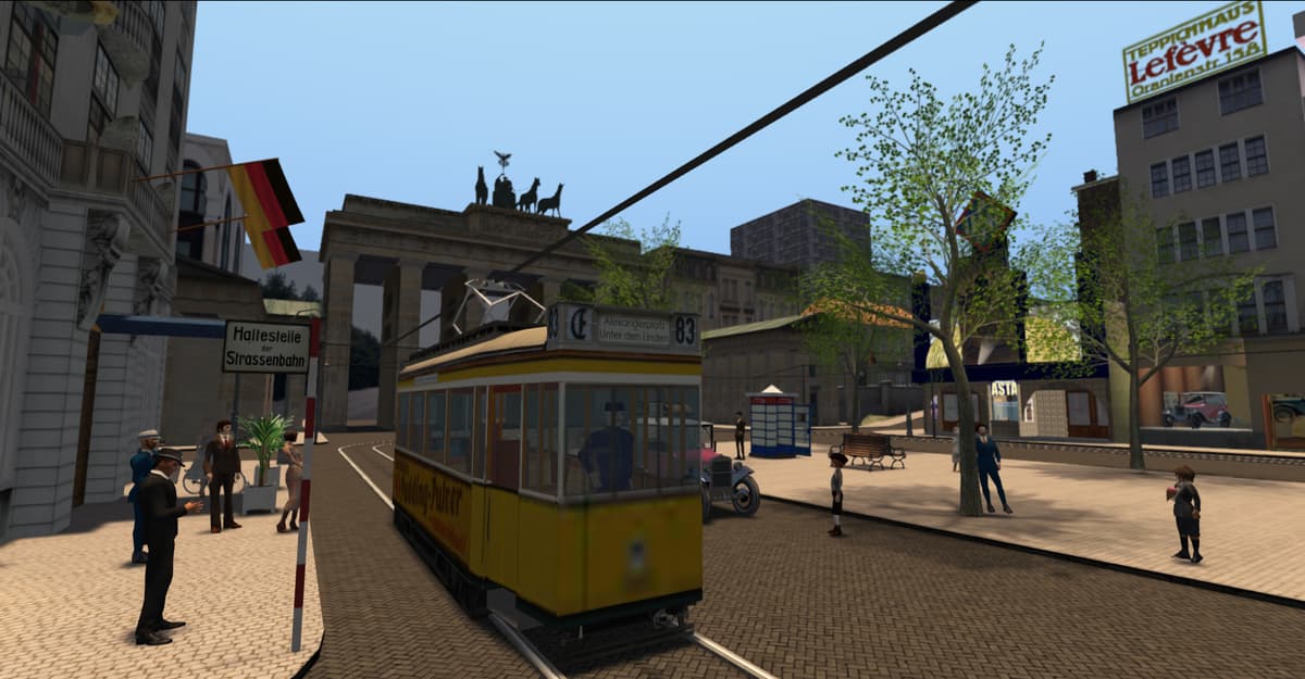 Screenshot of Second Life game