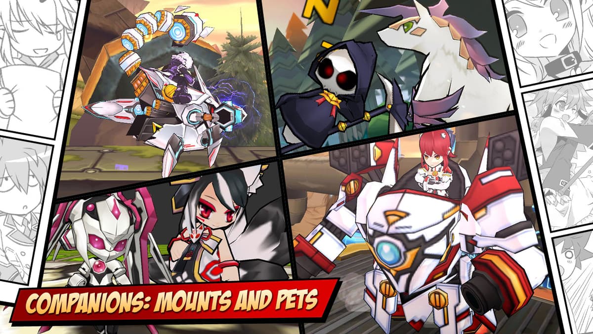 Screenshot of Elsword game