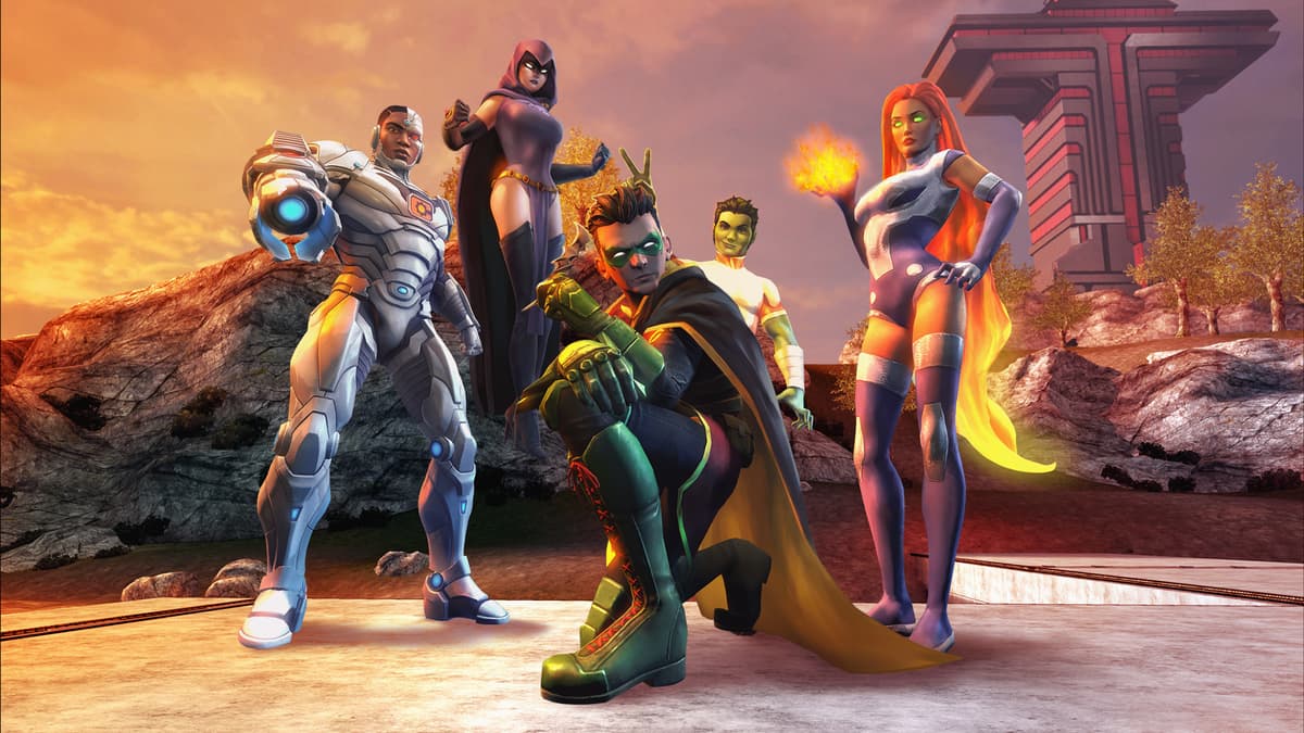 Screenshot of DC Universe Online game