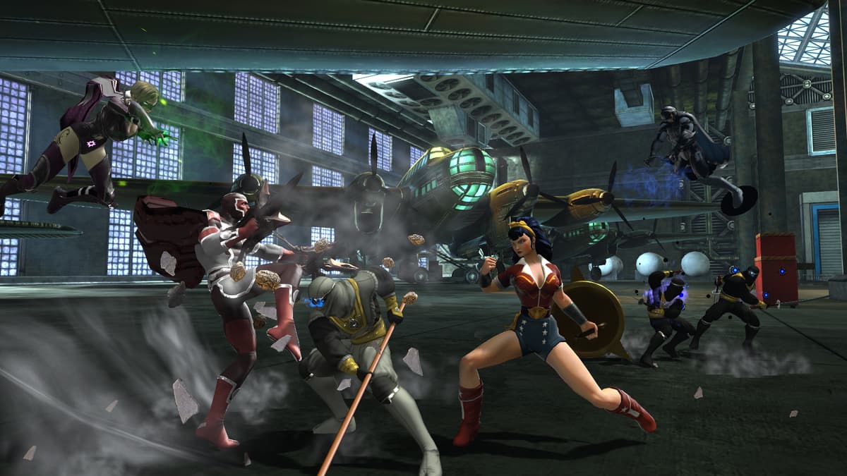 Screenshot of DC Universe Online game