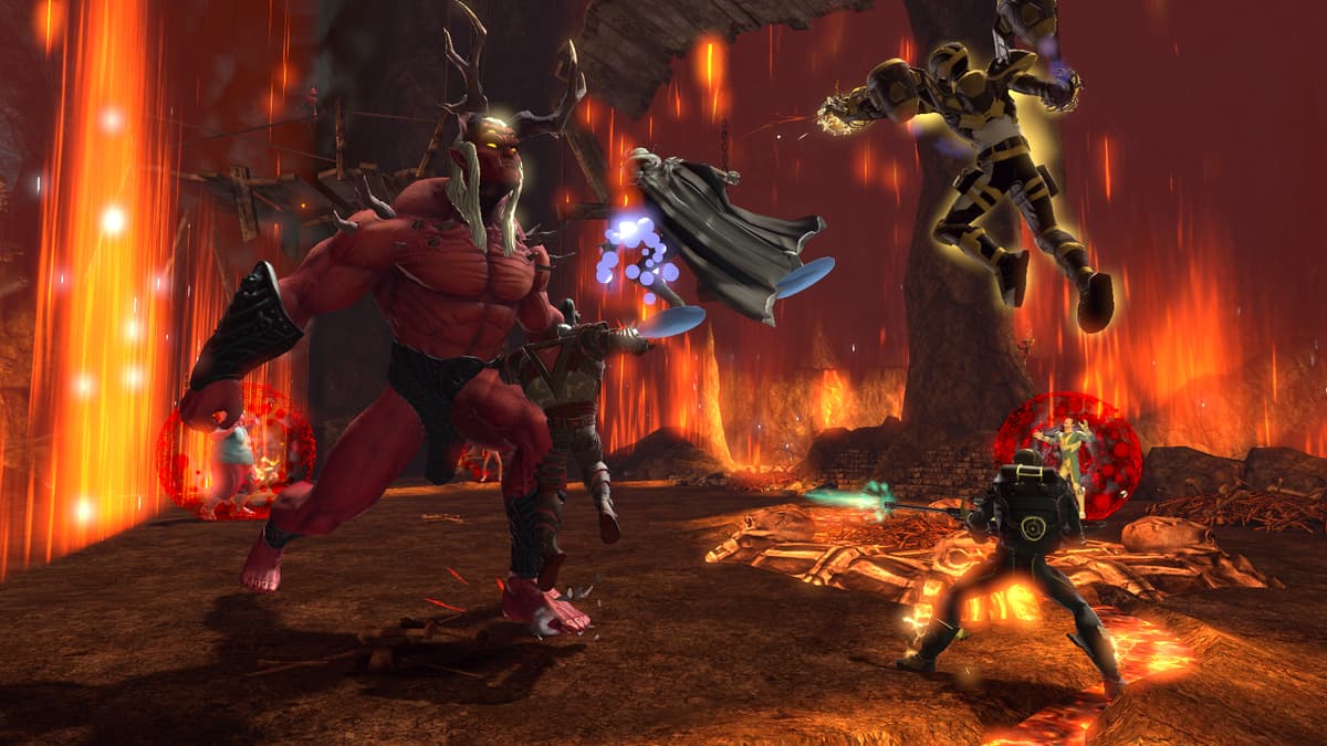 Screenshot of DC Universe Online game