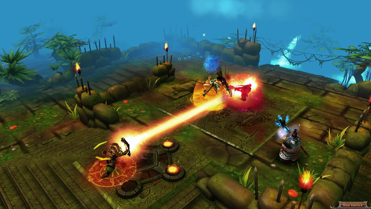 Screenshot of Bloodline Champions game