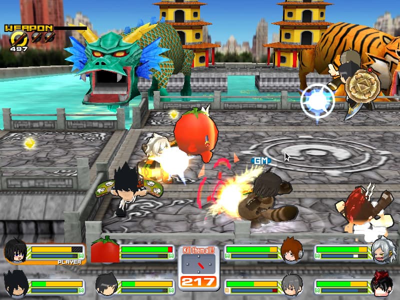 Screenshot of GetAmped 2 game