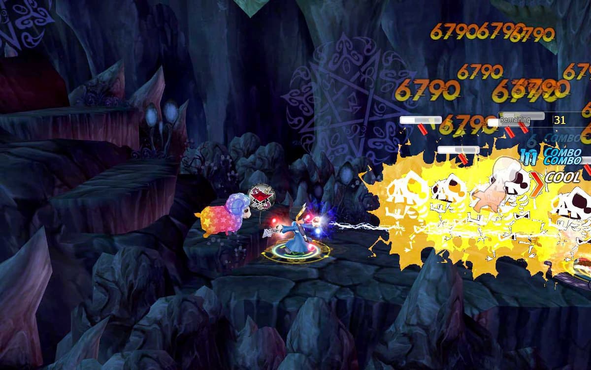 Screenshot of Dragon Saga game