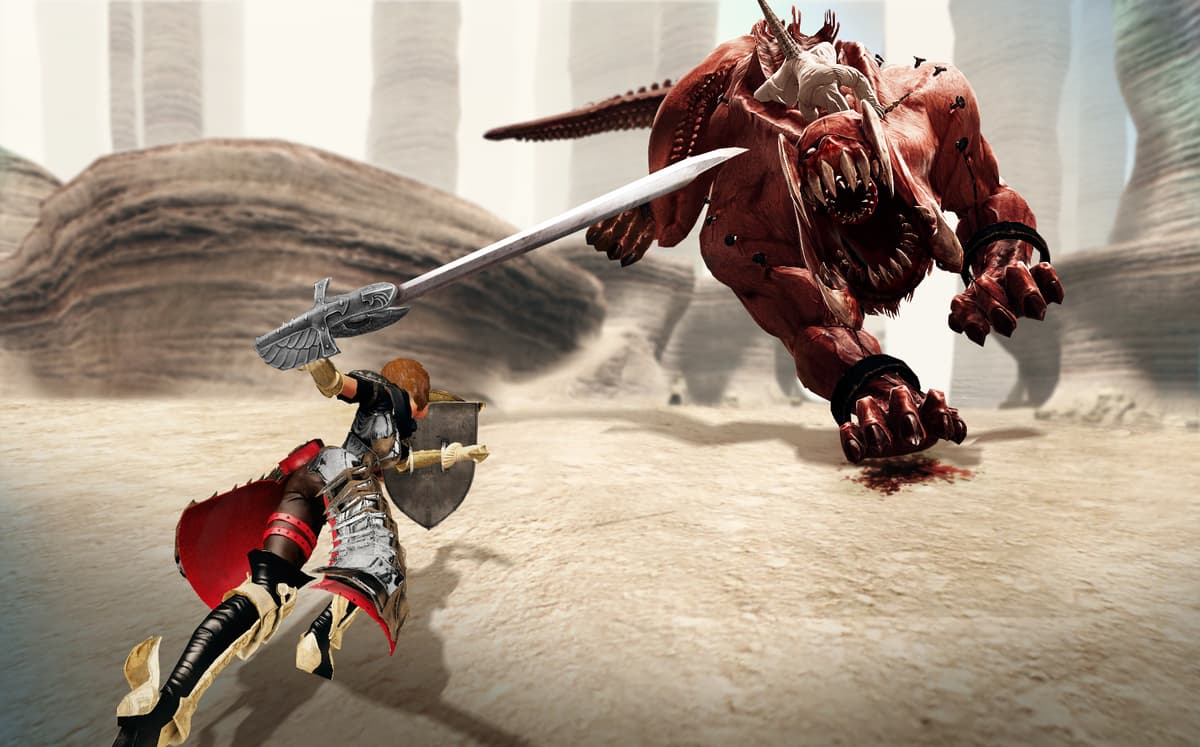 Screenshot of Vindictus game