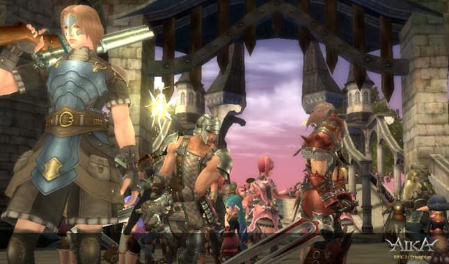 Screenshot of Aika Online game