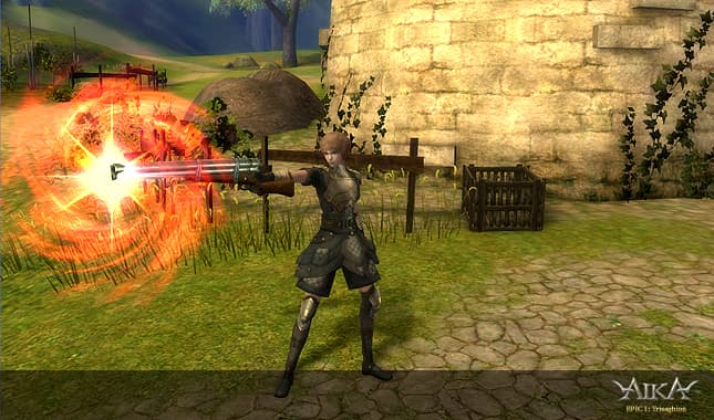 Screenshot of Aika Online game