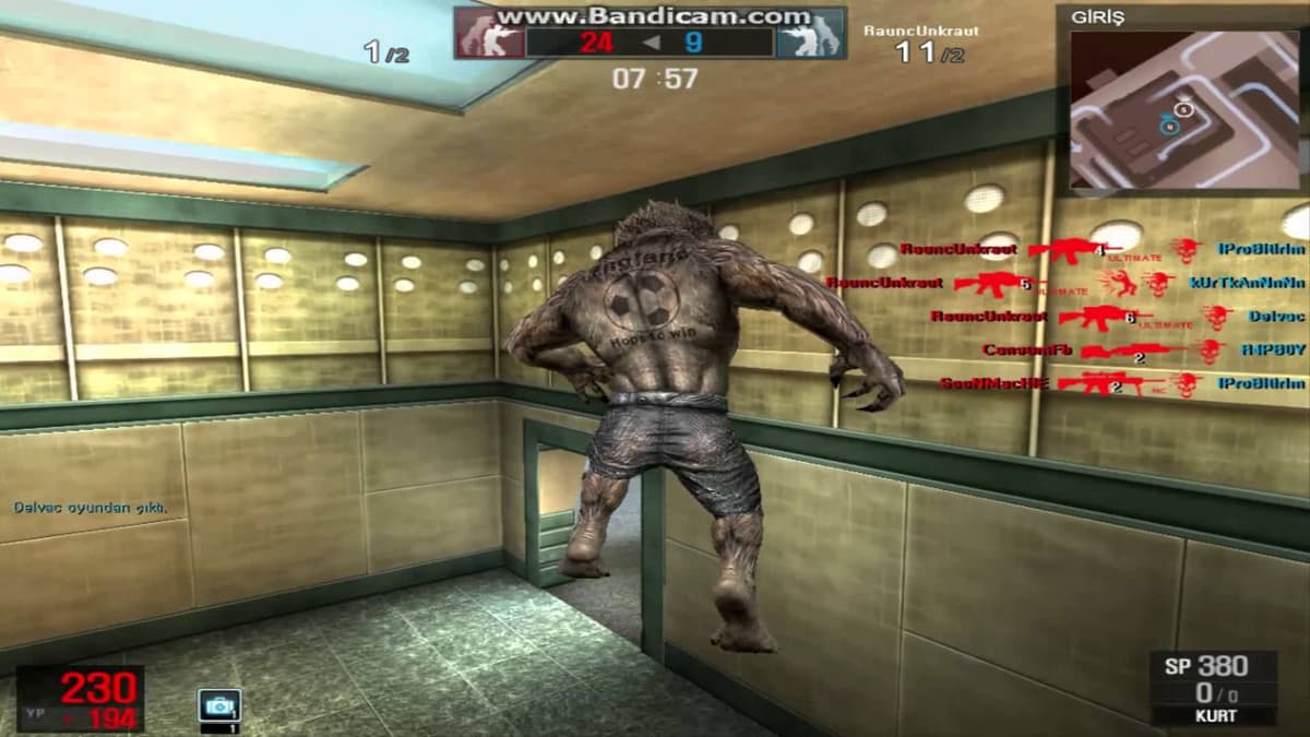 Screenshot of WolfTeam game