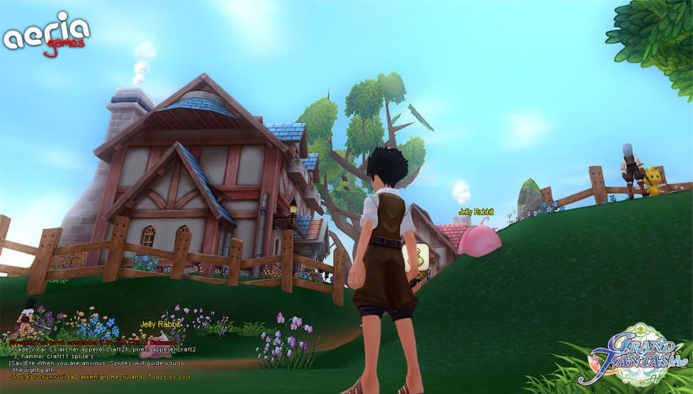 Screenshot of Grand Fantasia game