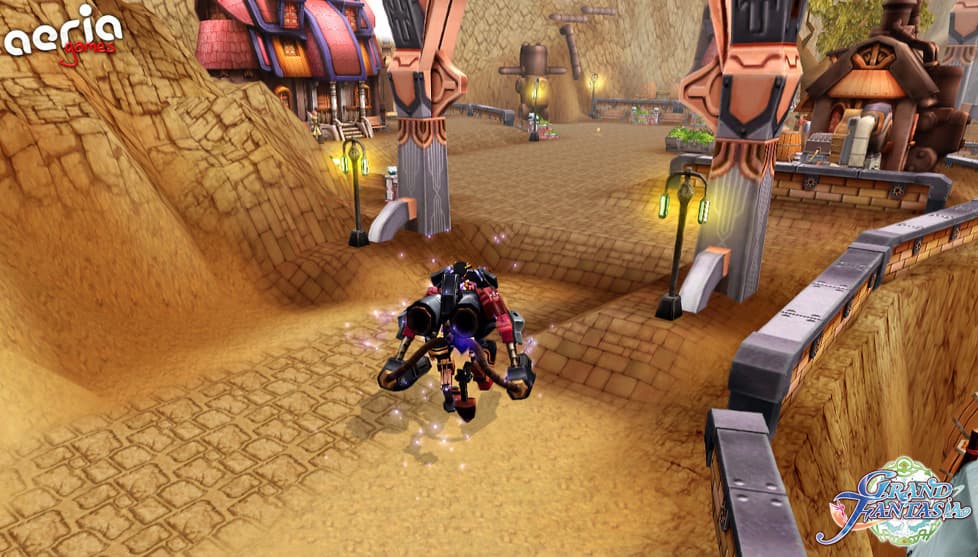 Screenshot of Grand Fantasia game