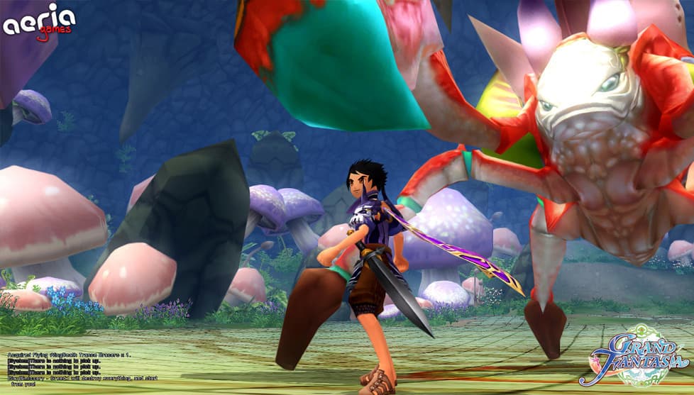 Screenshot of Grand Fantasia game