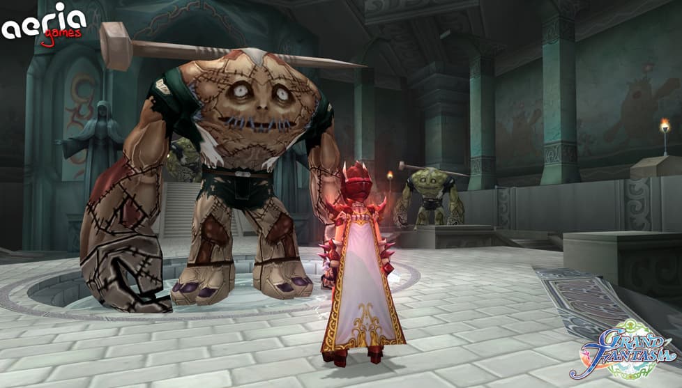 Screenshot of Grand Fantasia game