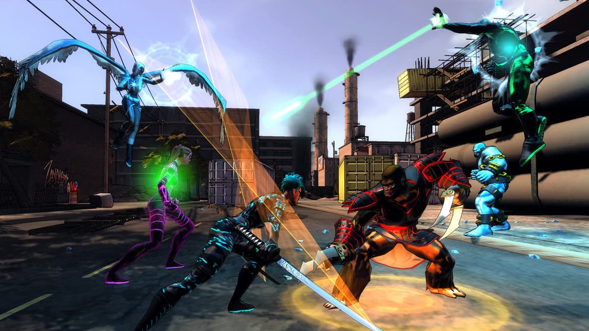 Screenshot of Champions Online game