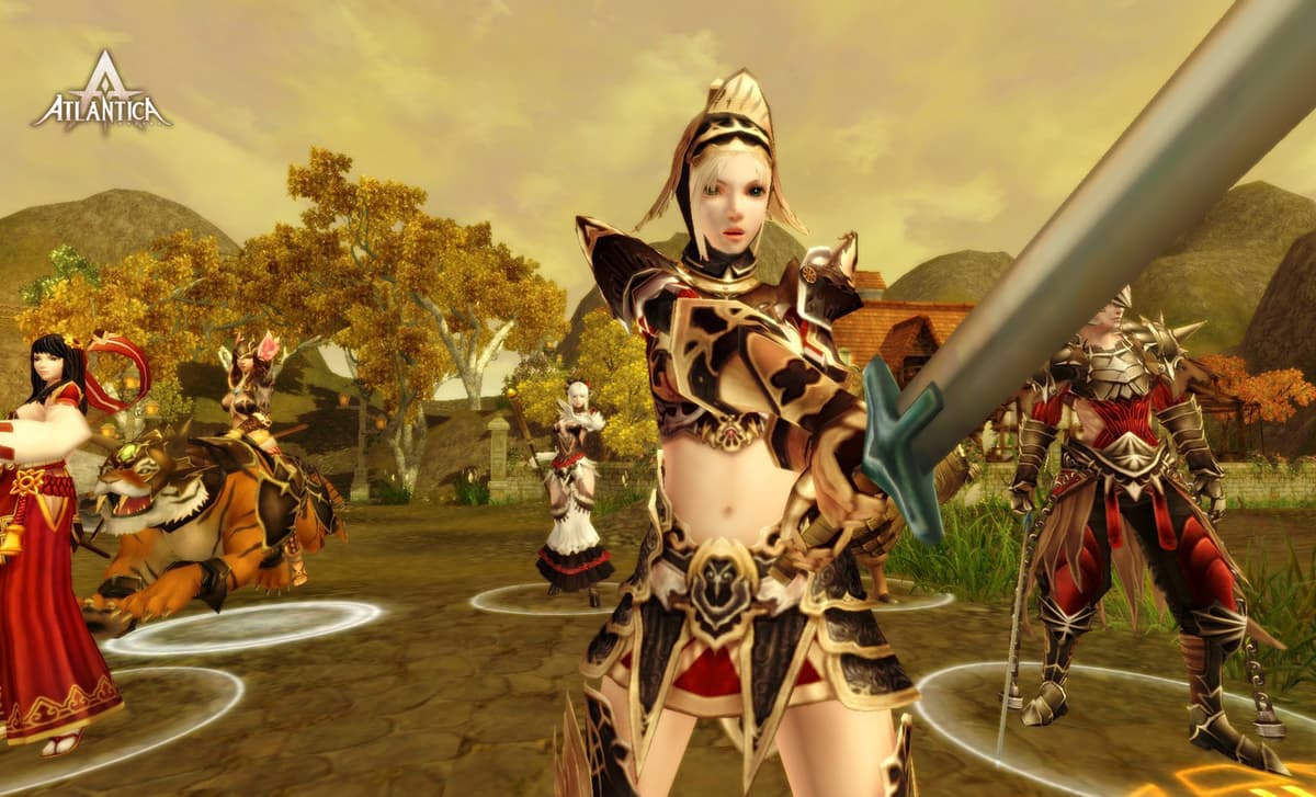 Screenshot of Atlantica Online game