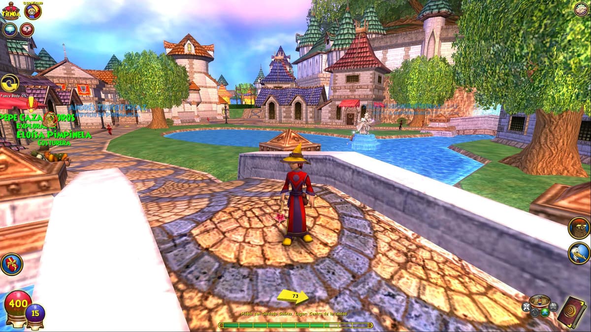 Screenshot of Wizard101 game