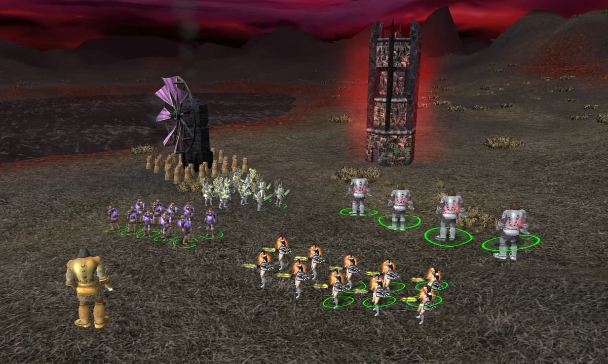 Screenshot of Saga game