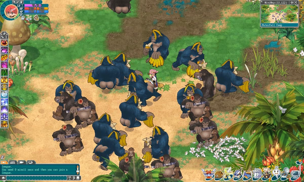 Screenshot of Angels Online game