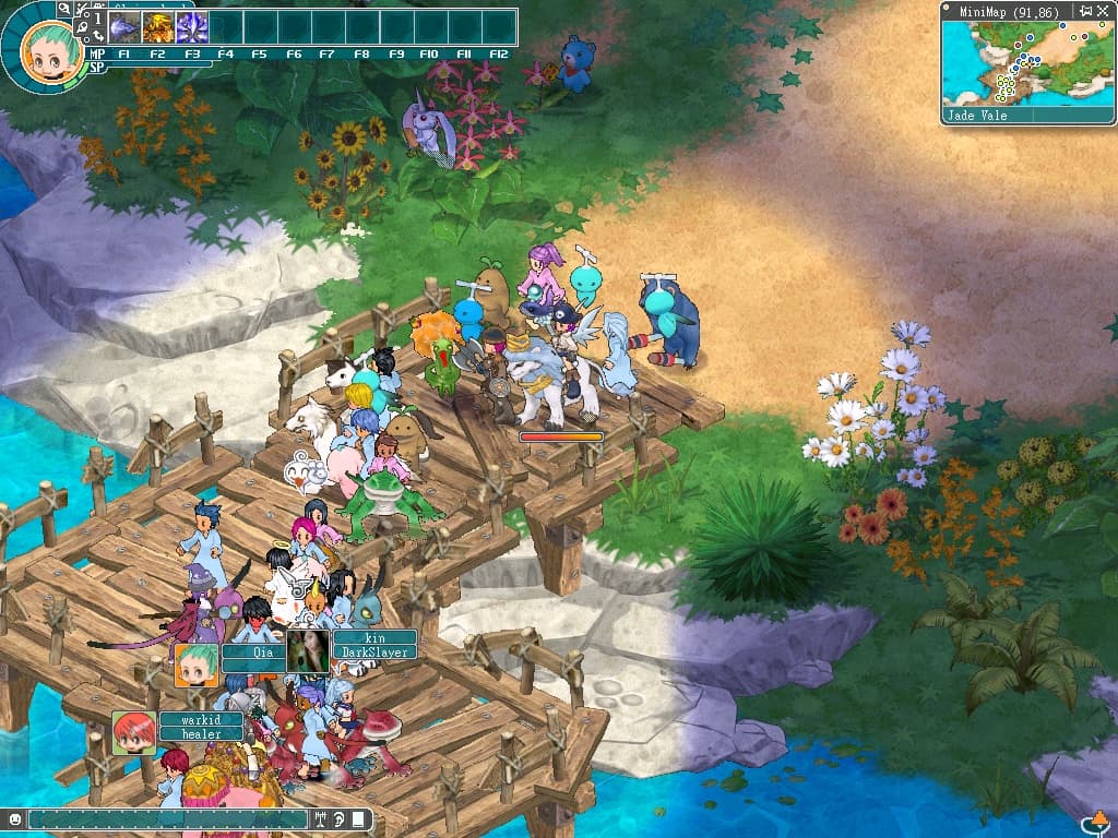 Screenshot of Angels Online game