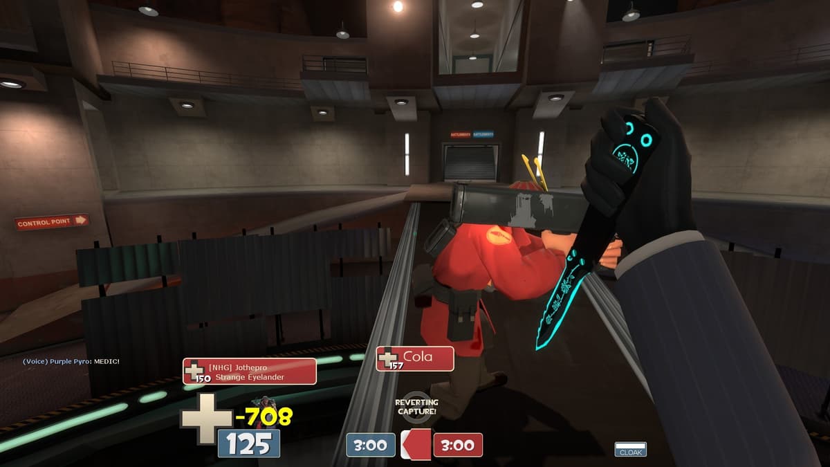 Screenshot of Team Fortress 2 game