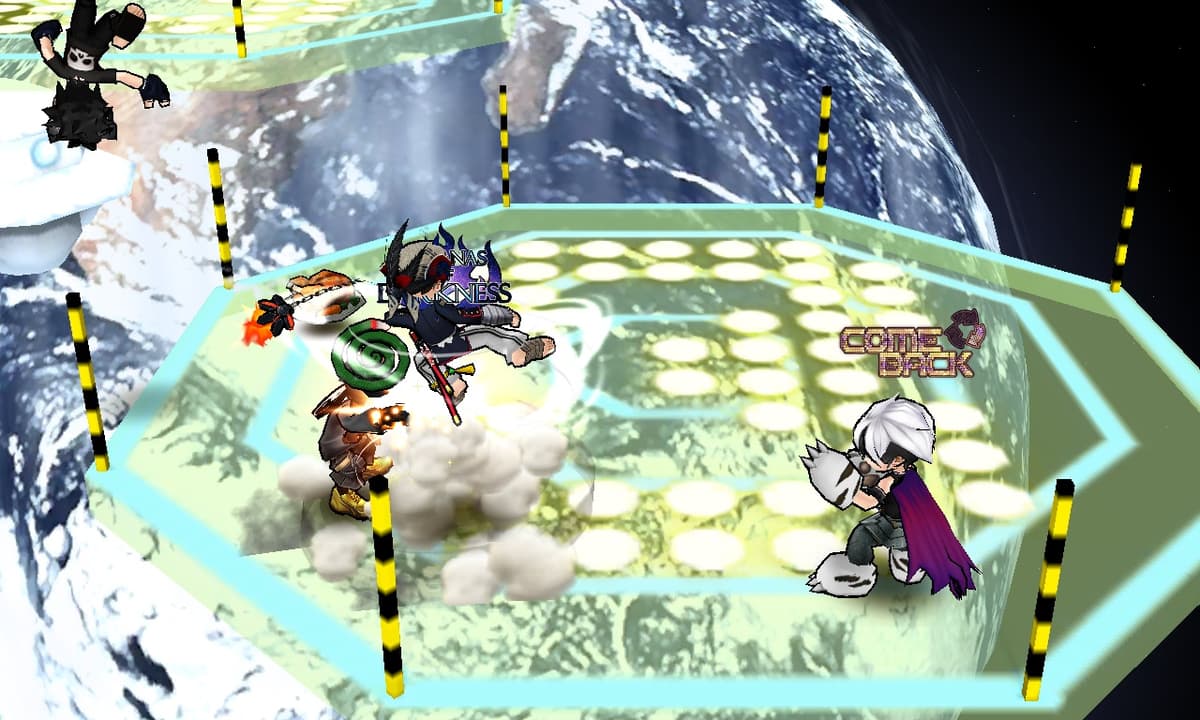 Screenshot of Rumble Fighter game