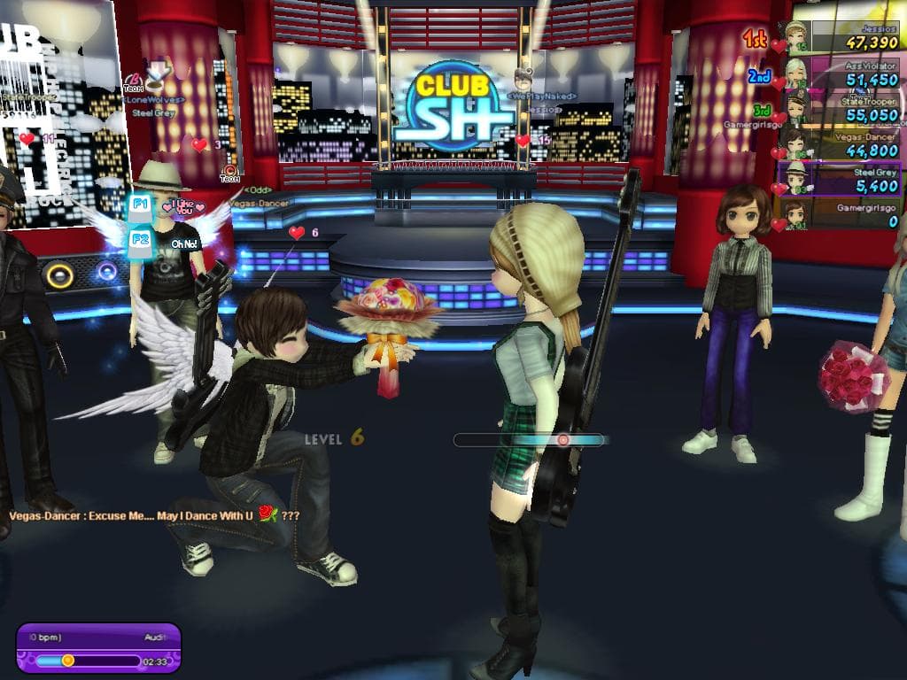 Screenshot of Audition Online game