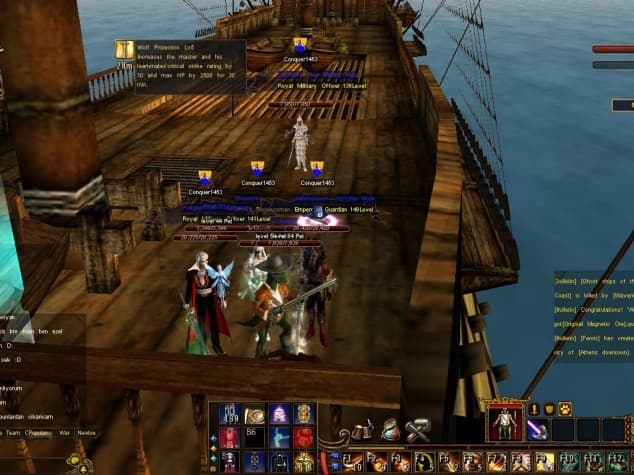 Screenshot of Voyage Century Online game