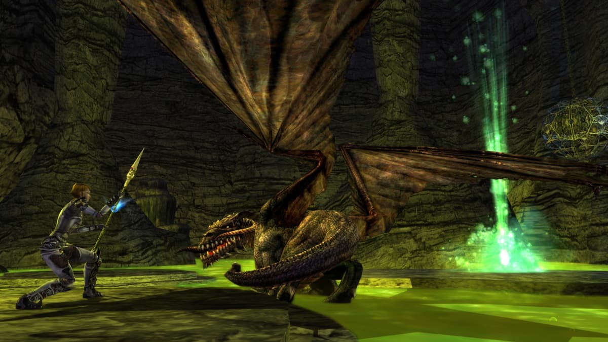 Screenshot of Dungeons and Dragons Online game