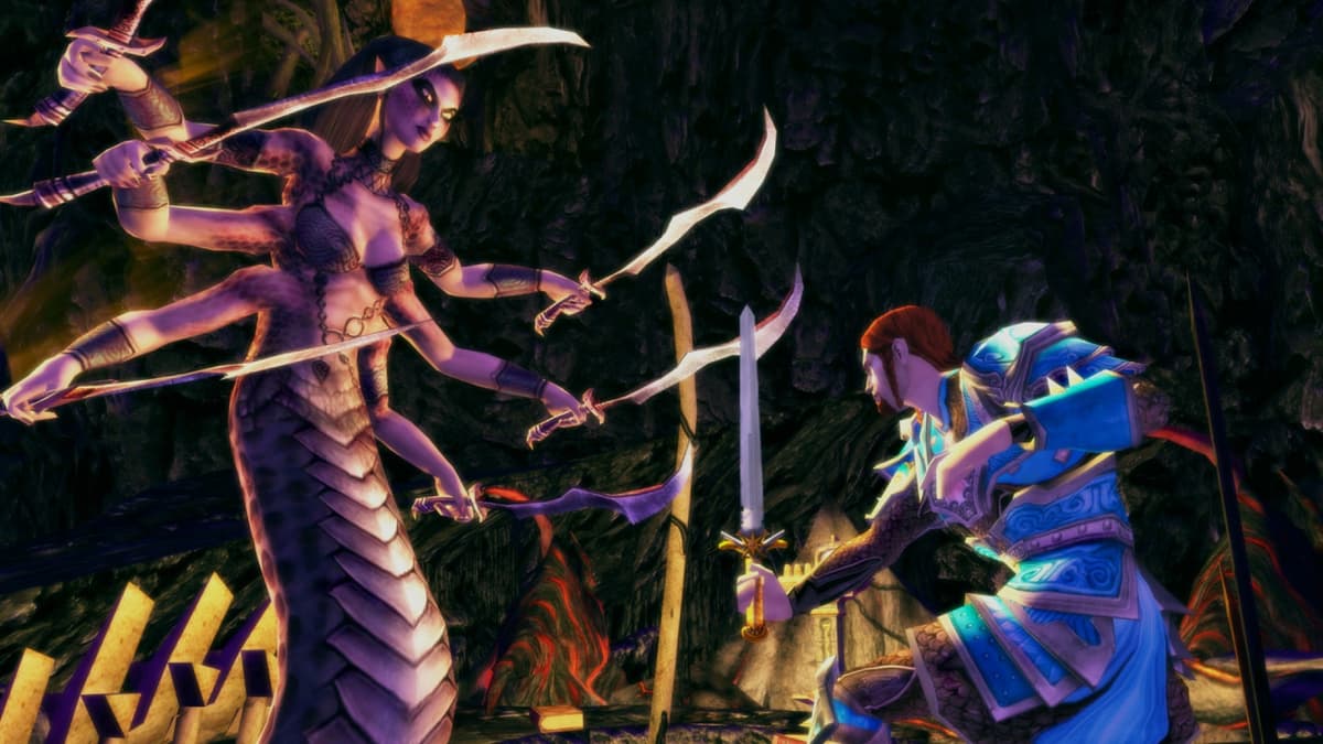 Screenshot of Dungeons and Dragons Online game