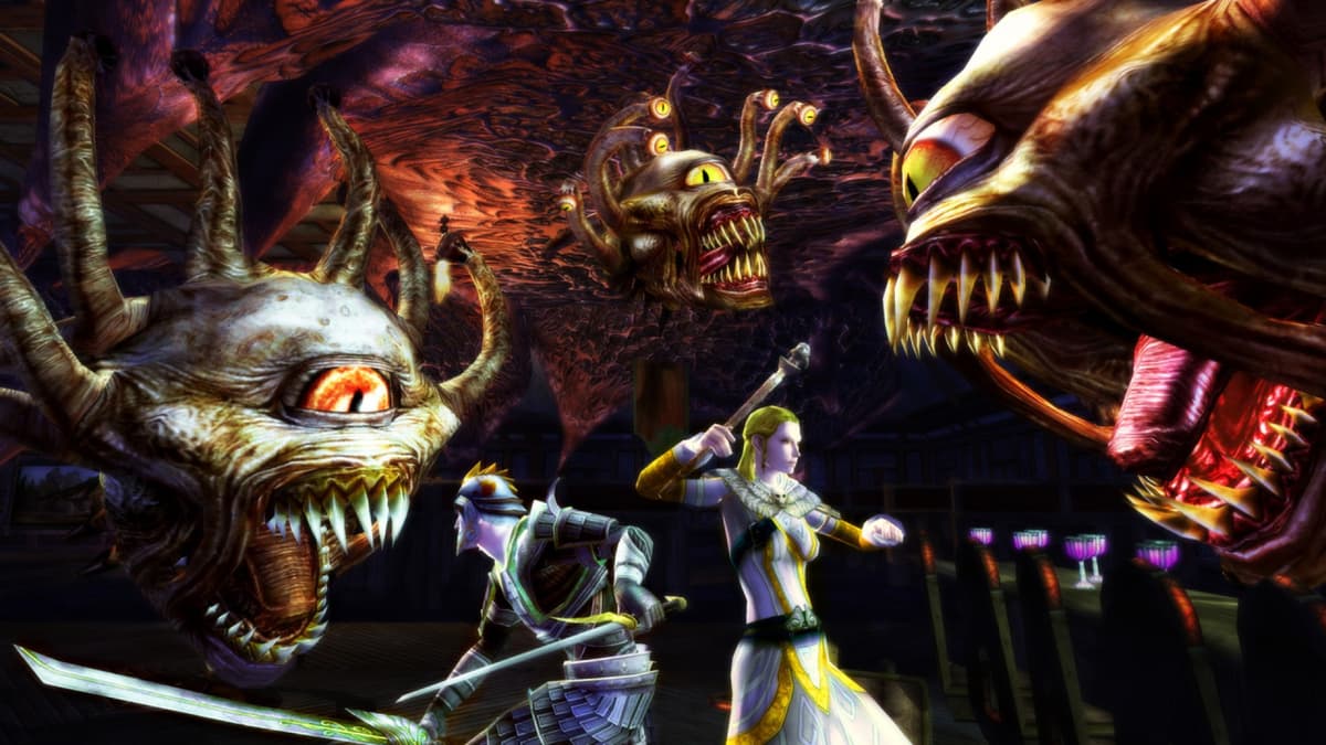 Screenshot of Dungeons and Dragons Online game