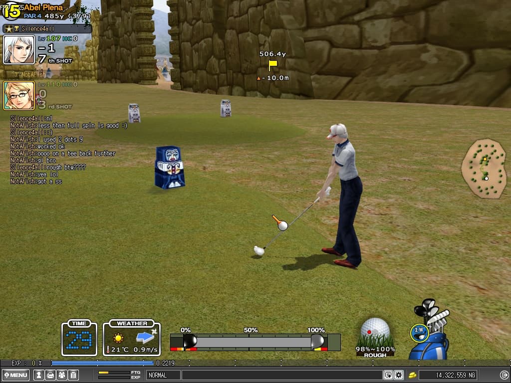 Screenshot of Shot Online game