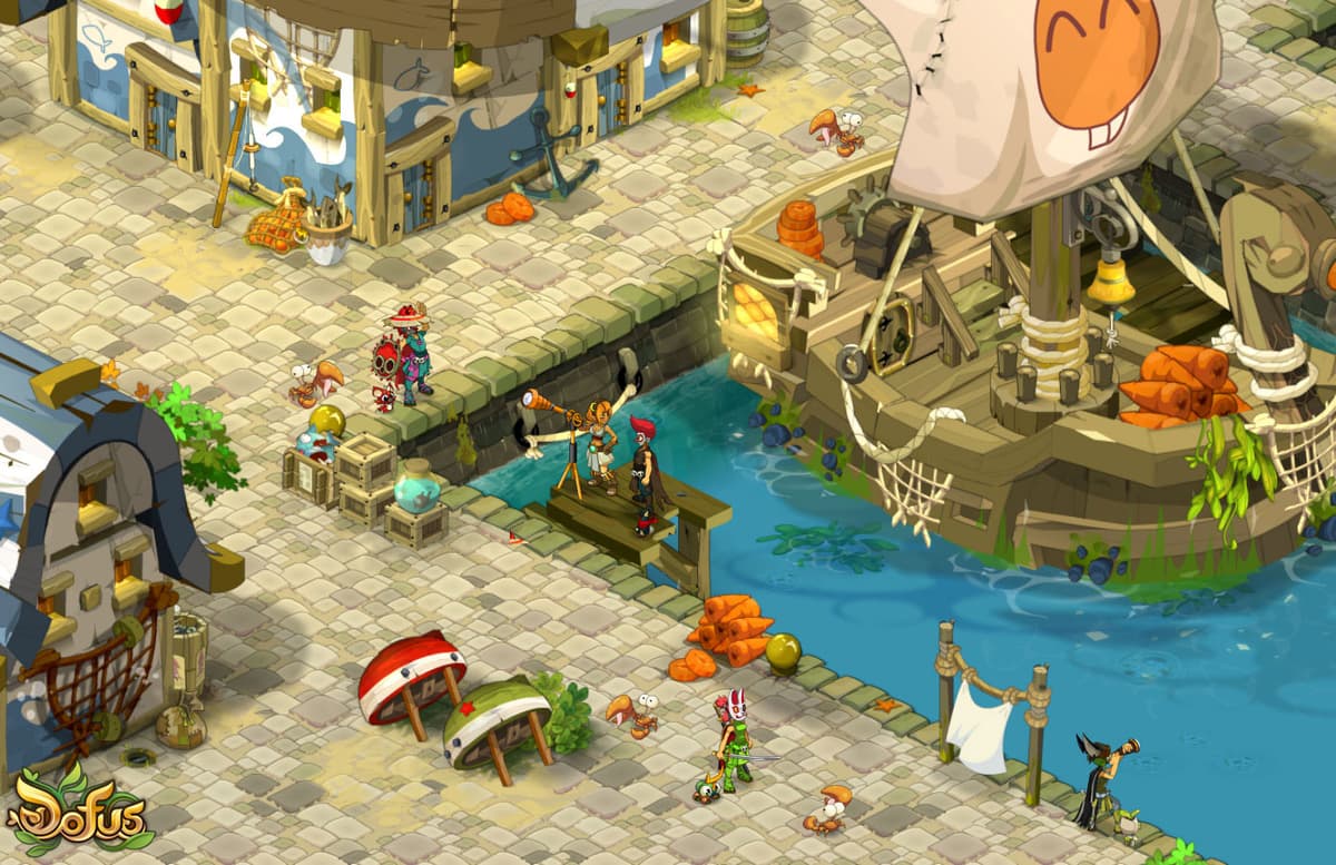 Screenshot of Dofus game