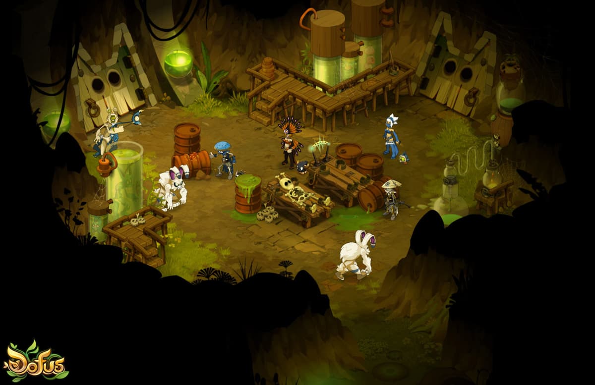 Screenshot of Dofus game