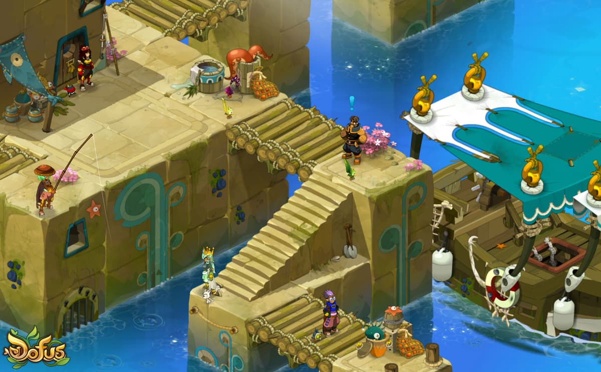 Screenshot of Dofus game