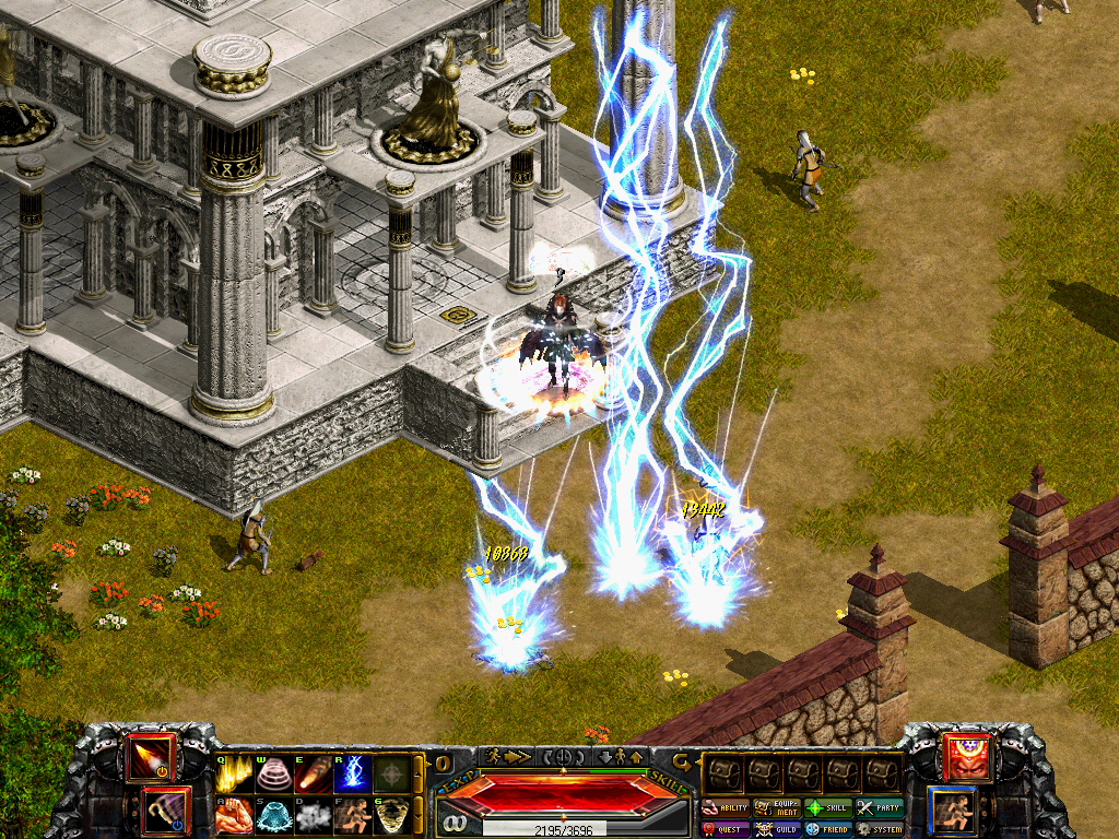 Screenshot of Red Stone Online game