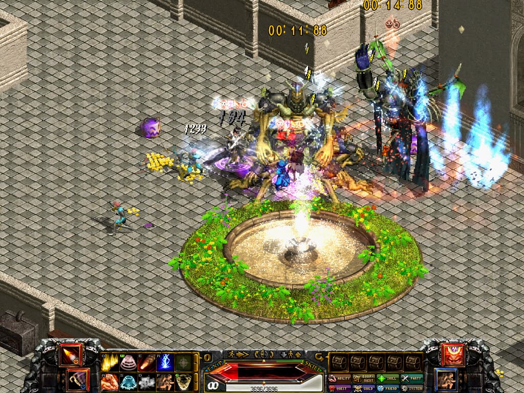 Screenshot of Red Stone Online game