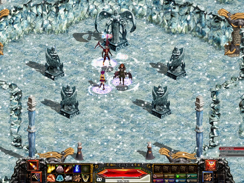 Screenshot of Red Stone Online game