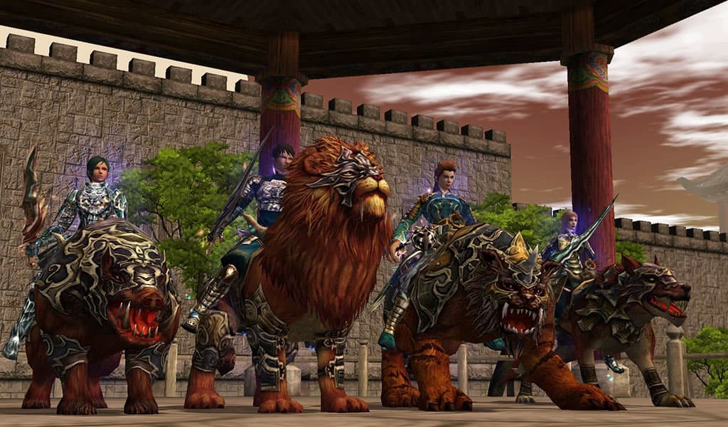 Screenshot of Metin2 game